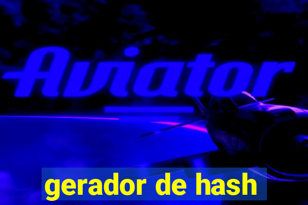 gerador de hash